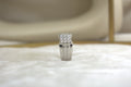 Frosted Halo Ring