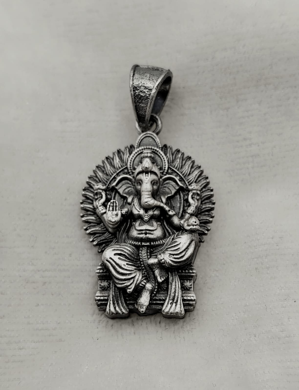 Lord Ganesha Pendant Grace (Chain Not Included)