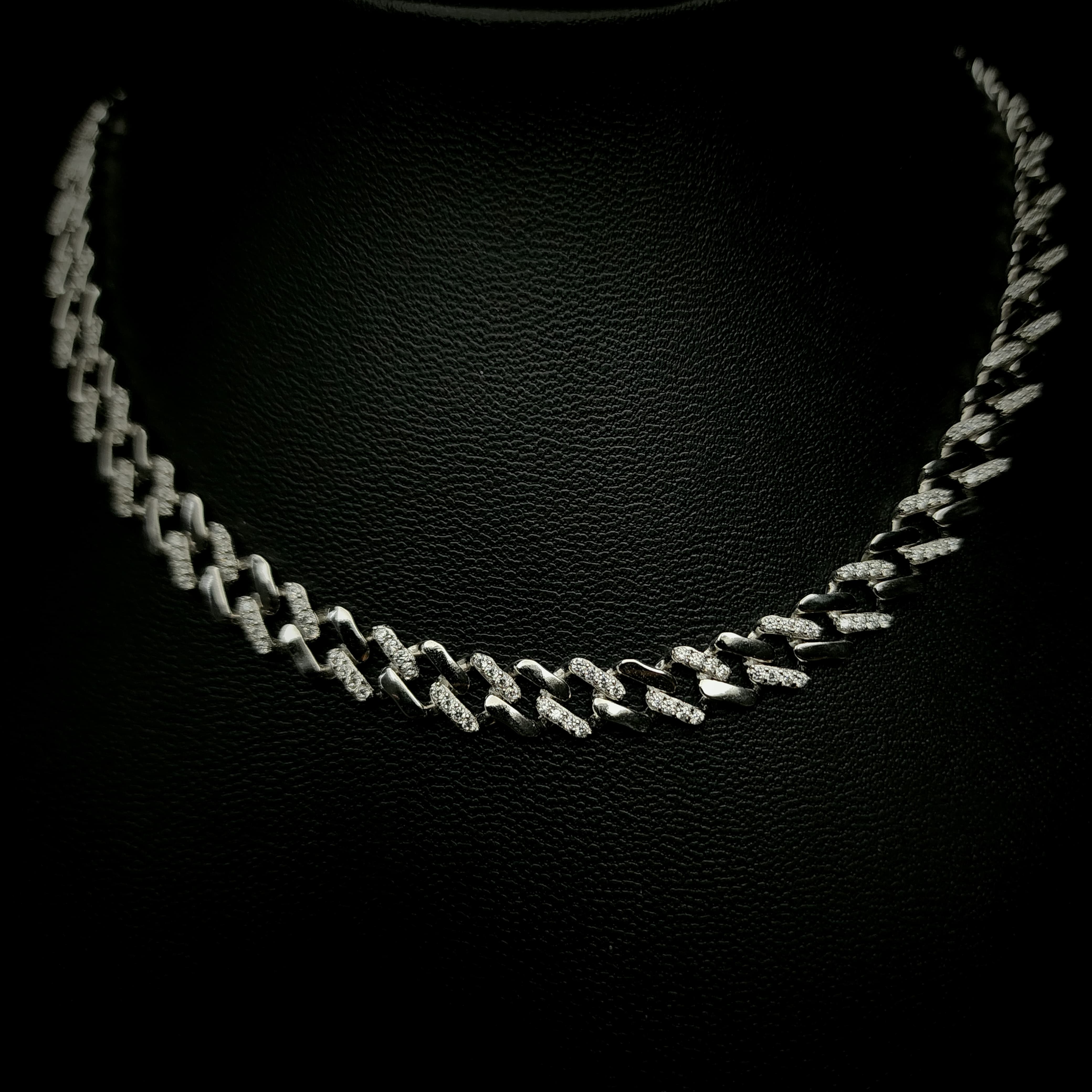 Arctic Lock (Iced Cuban Link) – Pavana Jewels